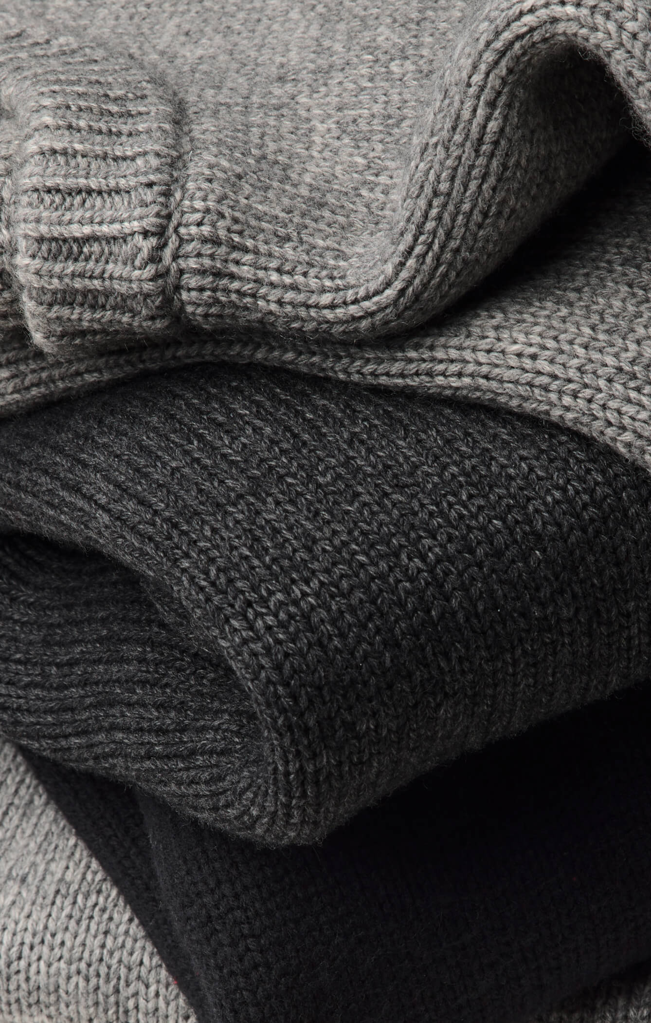 THE HEAVY KNIT LONG - BLACK - Image 8