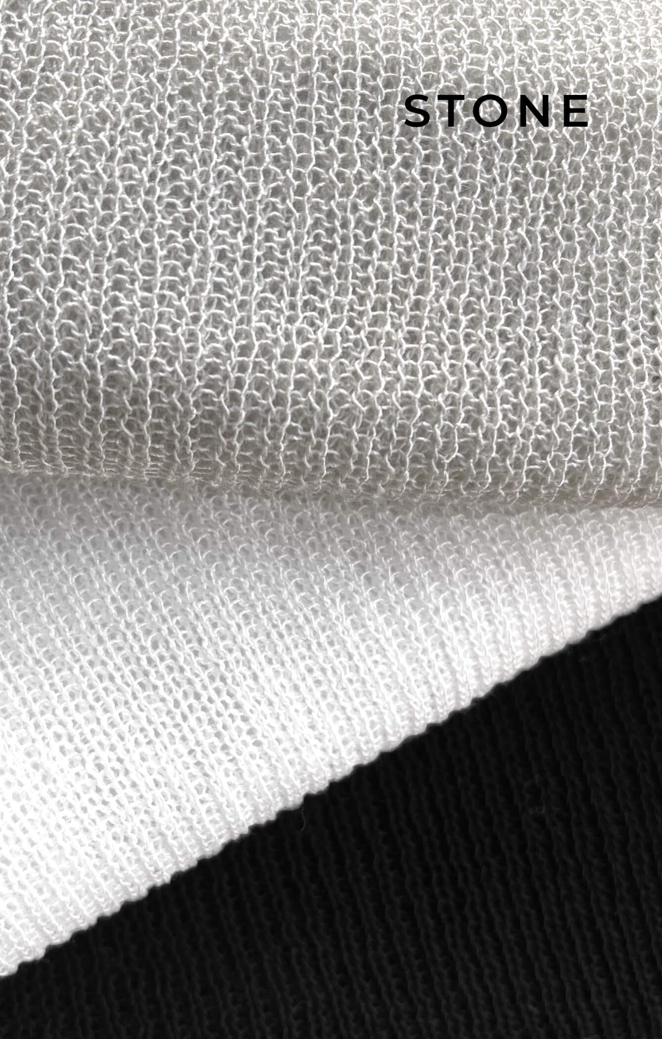 THE KNITTED LONG SLEEVE DRESS - STONE - Image 8