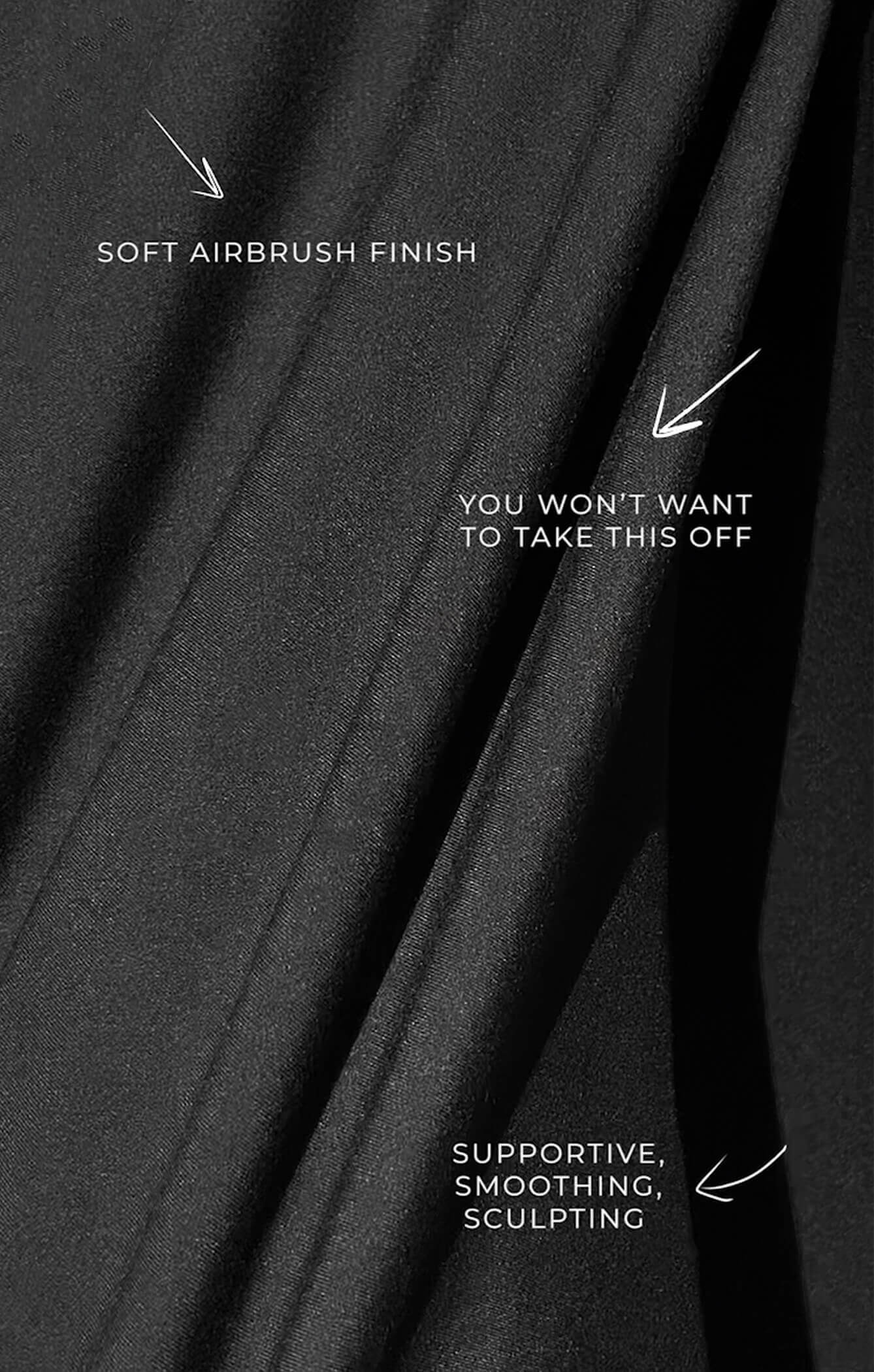 THE SCULPT™ MINI BIKE SHORT - BUTTER BLACK - Image 9